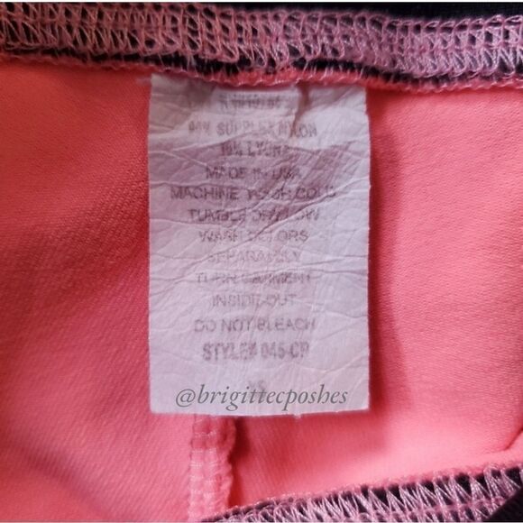 FLYWHEEL Cropped Salmon Leggings  - Picture 8 of 8